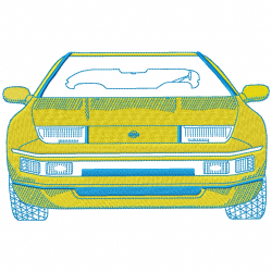 Cars Embroidery Design 12 Cars Embroidery Design 12